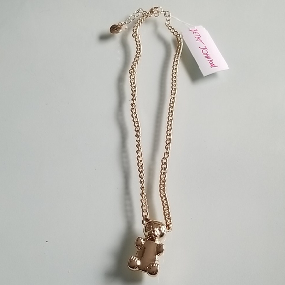 BETSEY JOHNSON GOLDTONE BEAR - Picture 5 of 7